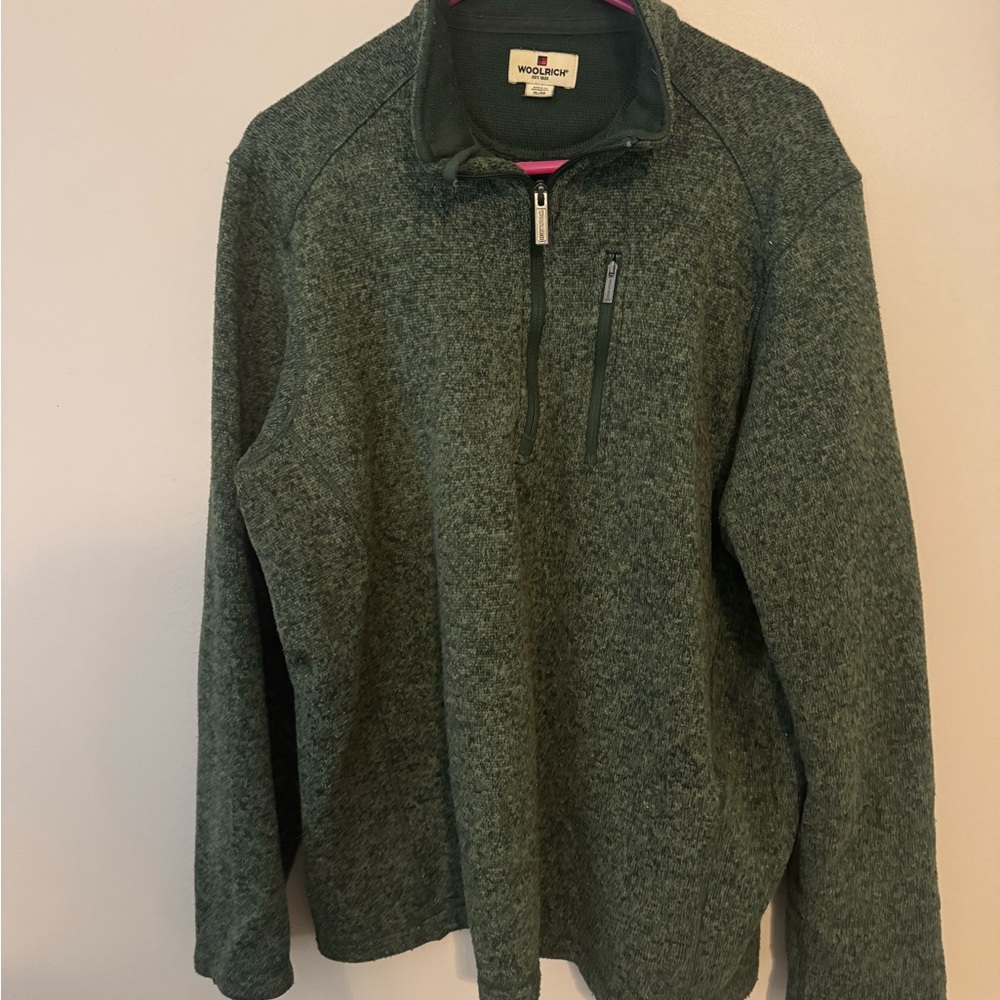 Woolrich Men's Zip-Up Forest Sweater